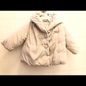 Zara babygirl outerwear collection , puffer coat